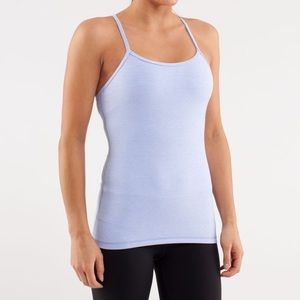 Classic Lululemon Power Y Tank in Sweet Lavender